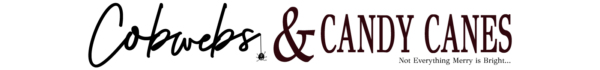 Cobwebs & Candy Canes logo